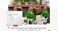 Desktop Screenshot of gibbons4campbell.com